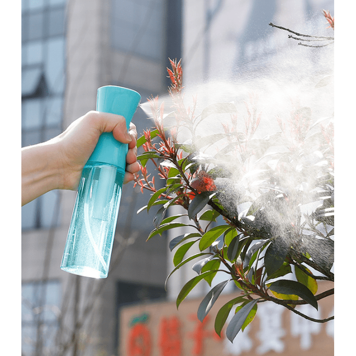 Continuous Mist Spray Bottle 2 Pack (6.8 Oz & 10 Oz), Empty Ultra Fine Water Sprayer for Hair Styling, Cleaning, Plants, Pets, Barber & Salon Use